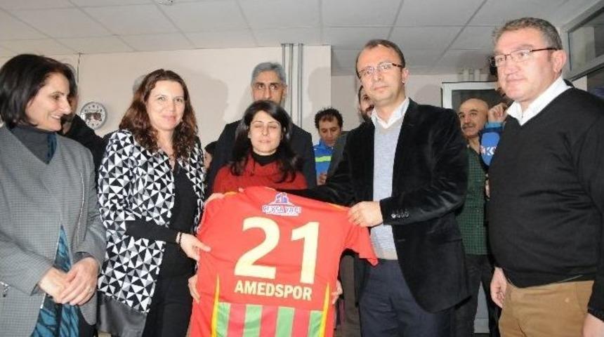 Dtk&rsquo;dan Amed Sfk&rsquo;ya Ziyaret