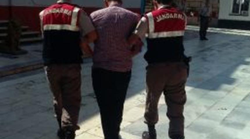 Aranan Zanlı Jandarma Ekiplerince Yakalandı