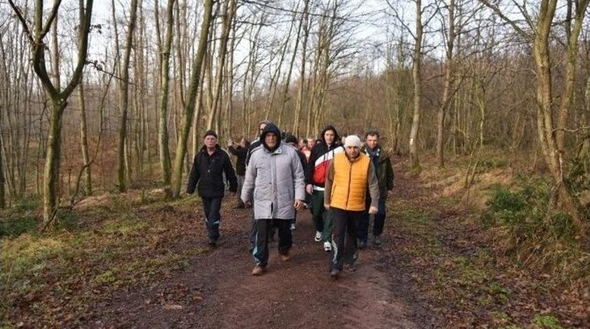 Başkanlar Uzuntarla Tabiat Parkı&rsquo;nda Y&uuml;r&uuml;d&uuml;ler