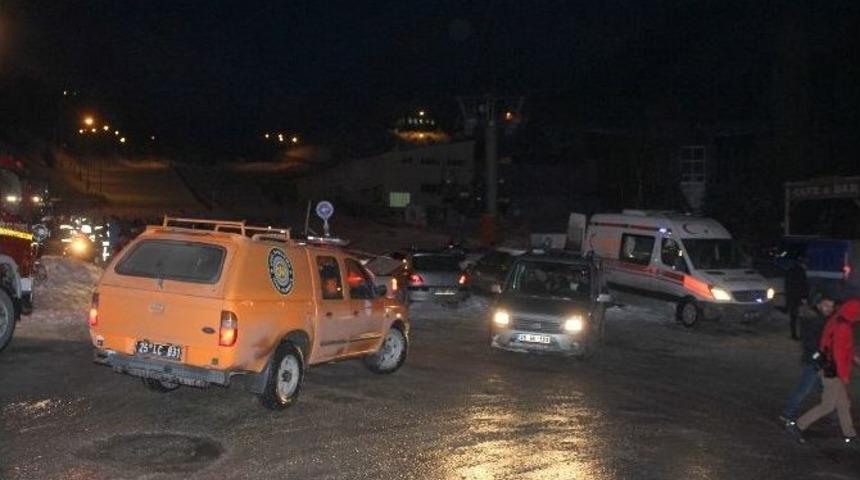 Paland&ouml;ken&rsquo;de 2 Kayak&ccedil;ı &Ccedil;ığ Altında Kaldı