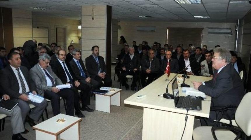 Erdemli İlçe İdare Kurulu Toplantısı Yapıldı