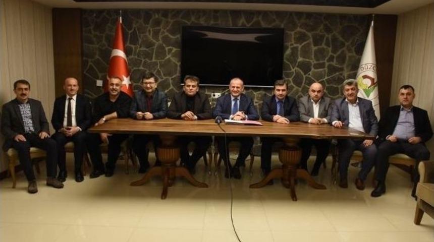 D&uuml;zce İli Belediyeleri S Plaka Protokol&uuml; İmzalandı