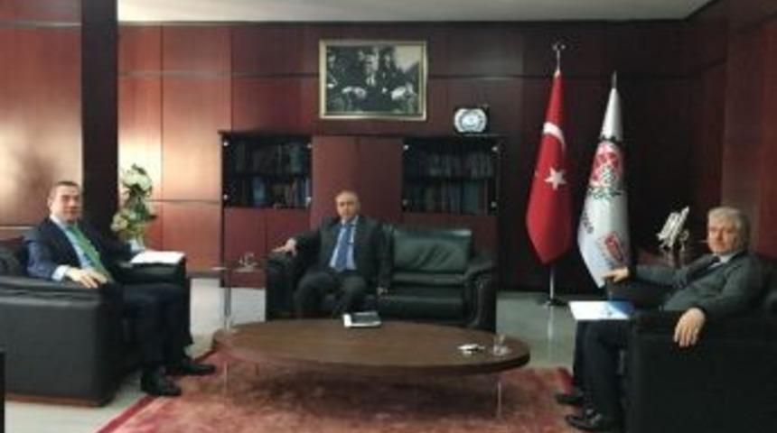 İş Kur M&uuml;d&uuml;r&uuml; Ekin Ve Sgk M&uuml;d&uuml;r&uuml; Uzun, Gto&rsquo;yu Ziyaret Etti