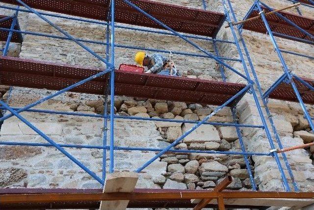 Unesco Listesindeki Tarihi Kalede Çalışmalar Hızlandı