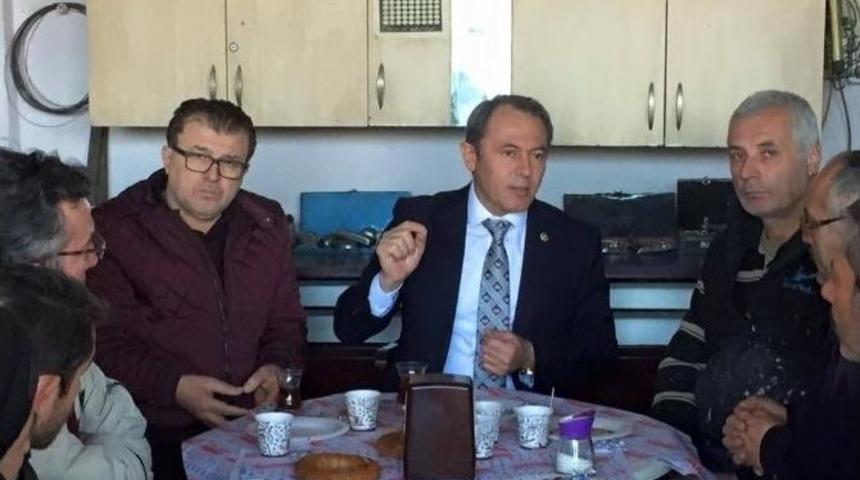 Ak Parti Denizli Milletvekili Tin, Sanayi Esnafıyla Kahvaltı Yaptı