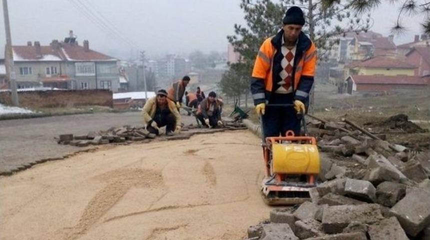 Tavşanlı&rsquo;da Alt Yapı &Ccedil;alışmaları