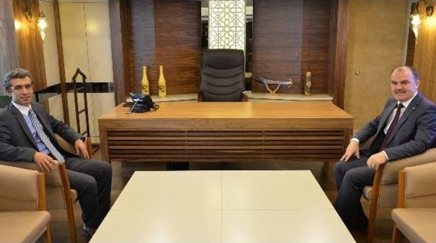 Başsavcı Alper&rsquo;den Başkan G&uuml;rlesin&rsquo;e Ziyaret