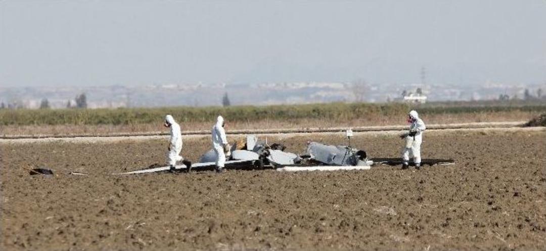 D&uuml;şen İha Benzin İstasyonunu Teğet Ge&ccedil;miş