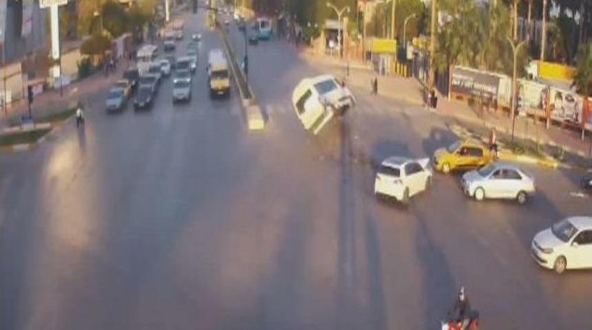 Mersin&rsquo;deki Trafik Kazaları Mobese&rsquo;de