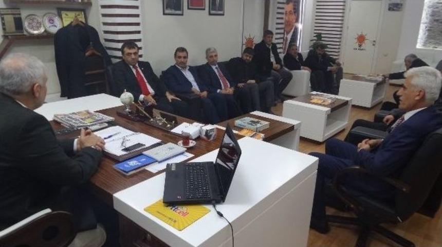 Mathap&rsquo;tan Ak Parti İl Başkanı Kahtalı&rsquo;ya Ziyaret