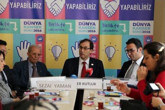 Kanserle Mücadelede “yapabiliriz, Yapabilirim” Sloganı