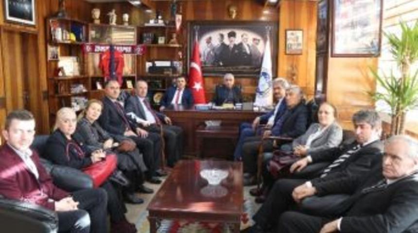 Chp İl Y&ouml;netiminden Gmis&rsquo;e Ziyaret