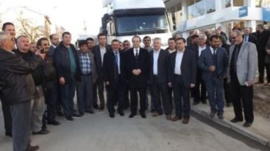 Seydişehir&rsquo;den Bayır-bucak T&uuml;rkmenlerine 2 Tır Yardım