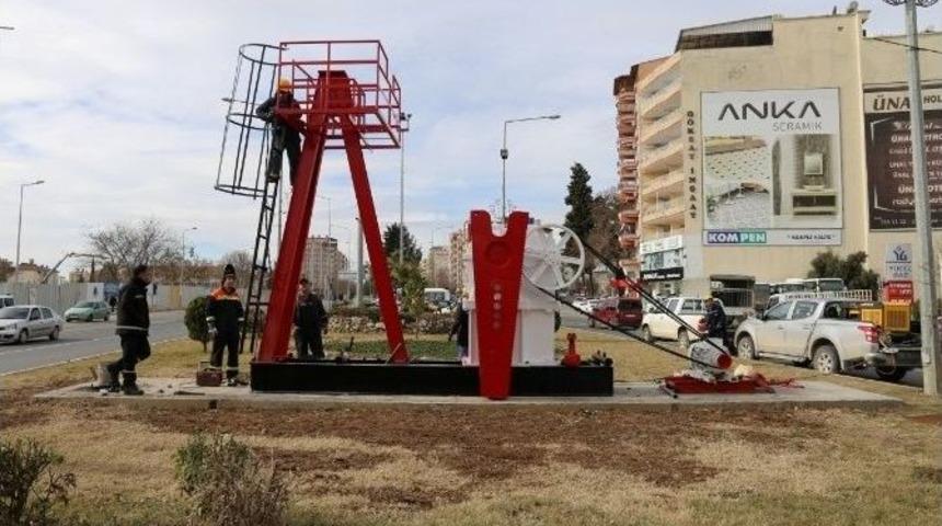 Dsi Kavşağına Petrol Pompası Yerleştirildi