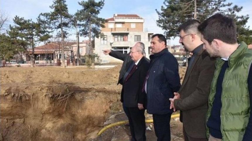 Başkan Albayrak 11 İl&ccedil;e 11 Okul Projesi &Ccedil;alışmalarını Yerinde İnceledi