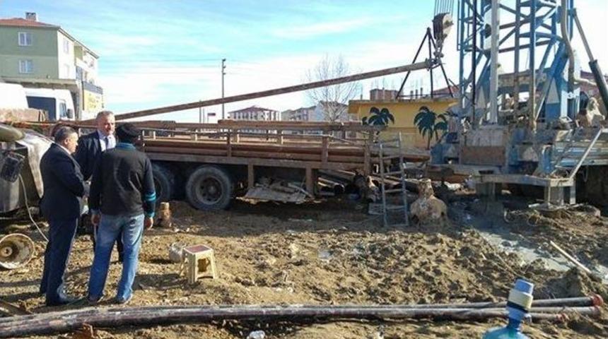 Kapaklı’ya İlave İçme Suyu Sondaj Kuyusu