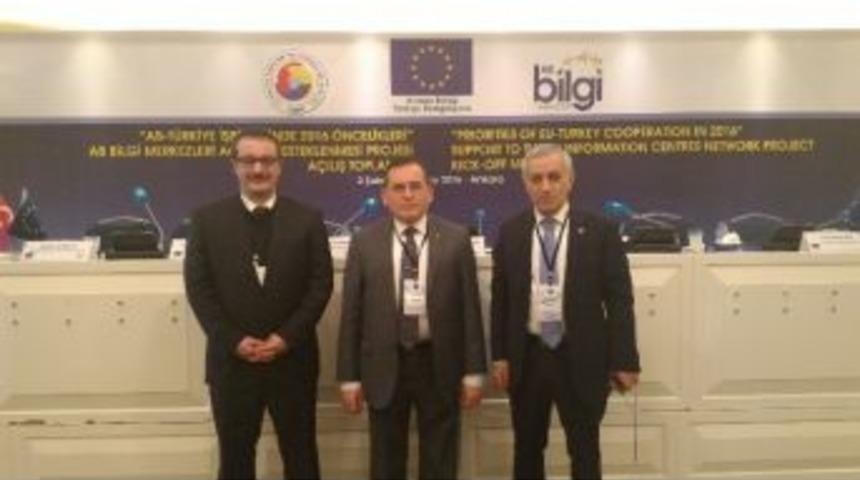 Hacısalihoğlu Ab T&uuml;rkiye İşbirliği Toplantısı&rsquo;na Katıldı