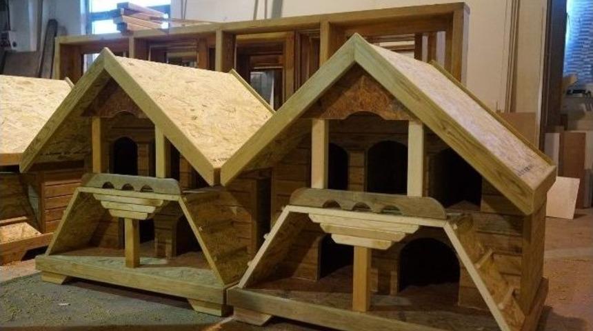 Nevşehir Belediyesi&rsquo;nden Kedi Evleri