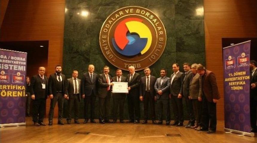 Yozgat Tso Akreditasyon Sertifikasını Yeniledi