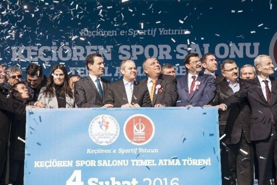 Başbakan Yardımcısı T&uuml;rkeş Ve Bakan Kılı&ccedil; Ke&ccedil;i&ouml;ren&rsquo;de Temel Atma T&ouml;renine Katıldı