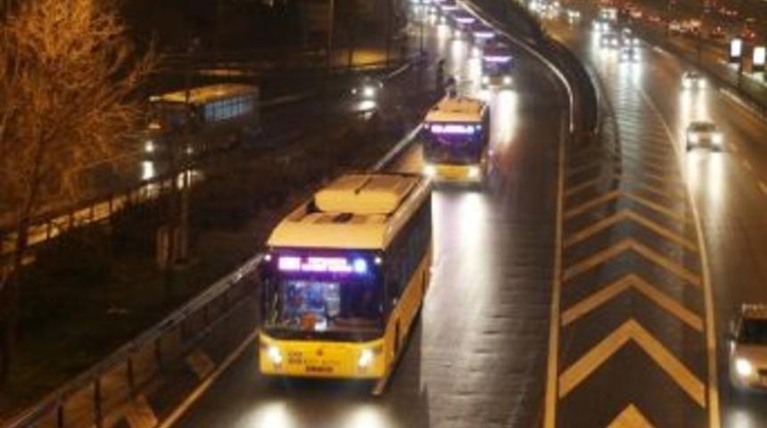 İett İstanbul&rsquo;da Gece Ulaşımı İ&ccedil;in Sefer Başlattı