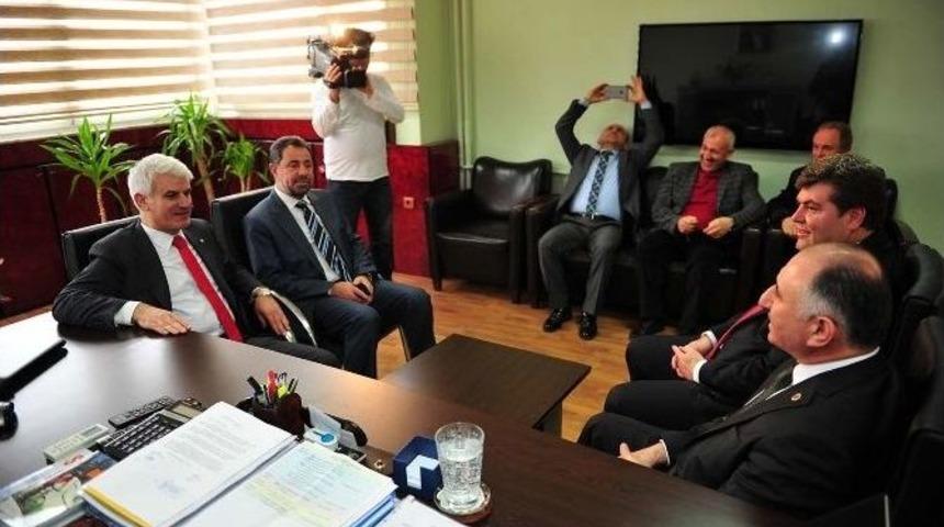 Milletvekili H&uuml;seyin Şahin&rsquo;den &Ccedil;ağlayan&rsquo;a Teşekk&uuml;r Ziyareti