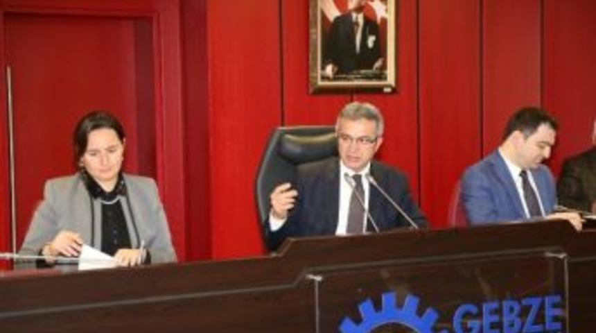 Gebze Belediyesi Şubat Meclisi Toplandı