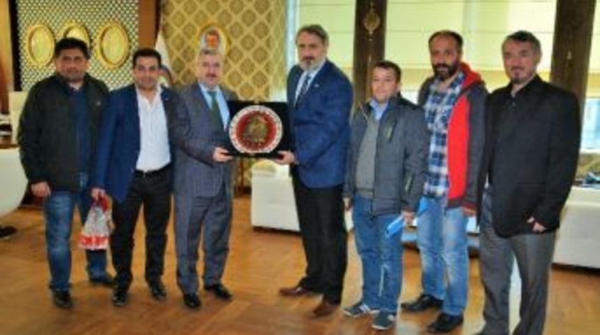 Askf’dan Başkan Baran’a Ziyaret