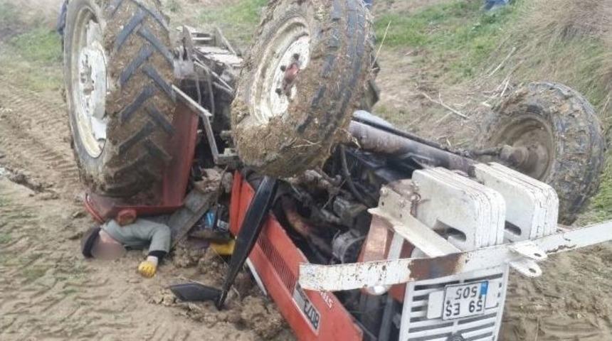 (&ouml;zel Haber) Silivri&rsquo;de Trakt&ouml;r Devrildi: 1 &Ouml;l&uuml;