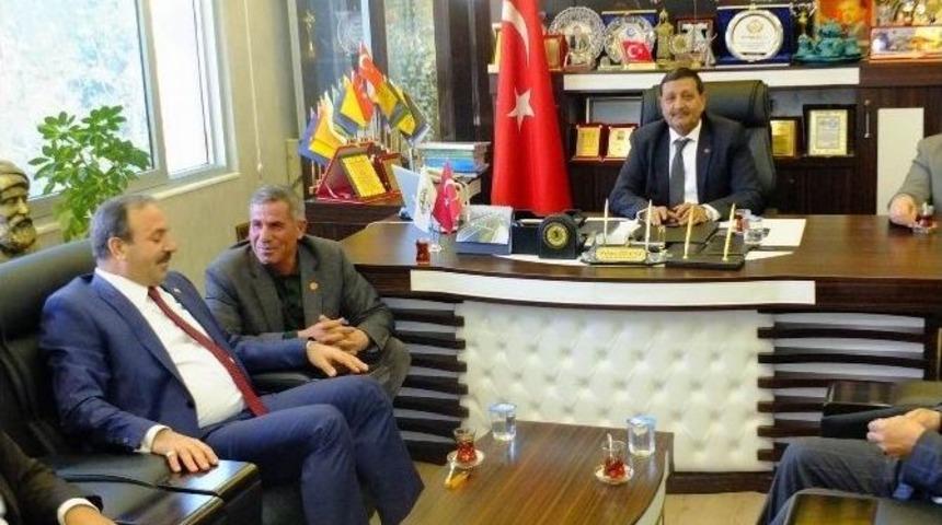 &Ouml;zcan, Harran Belediyesi&rsquo;ni Ziyaret Etti