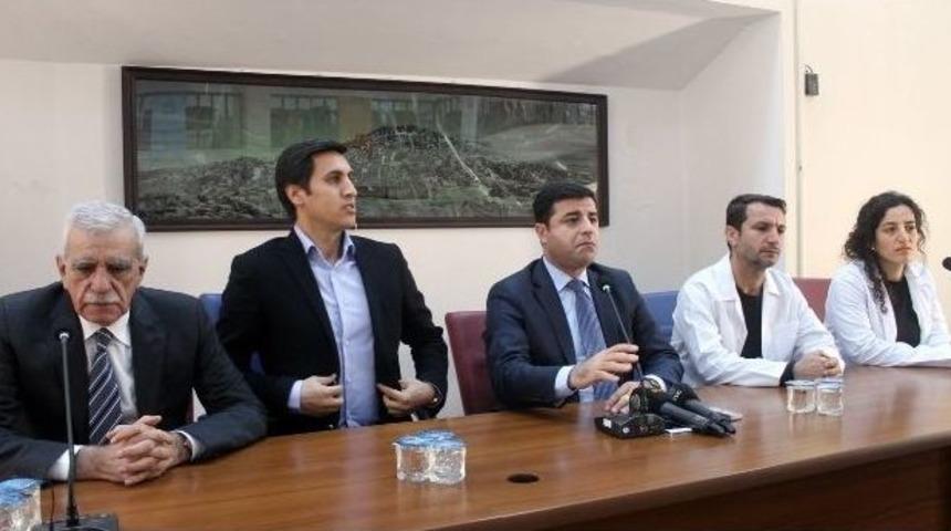 Demirtaş&rsquo;tan Eylem &Ccedil;ağrısı