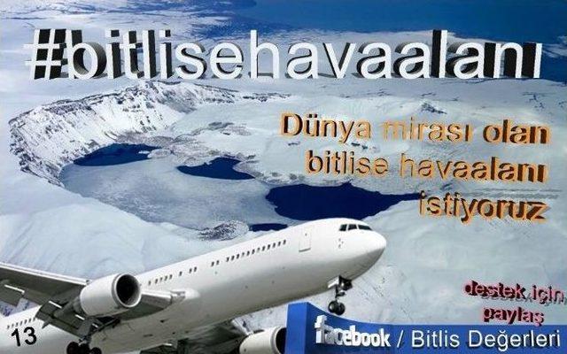 Bitlisliler Havaalanı İstiyor