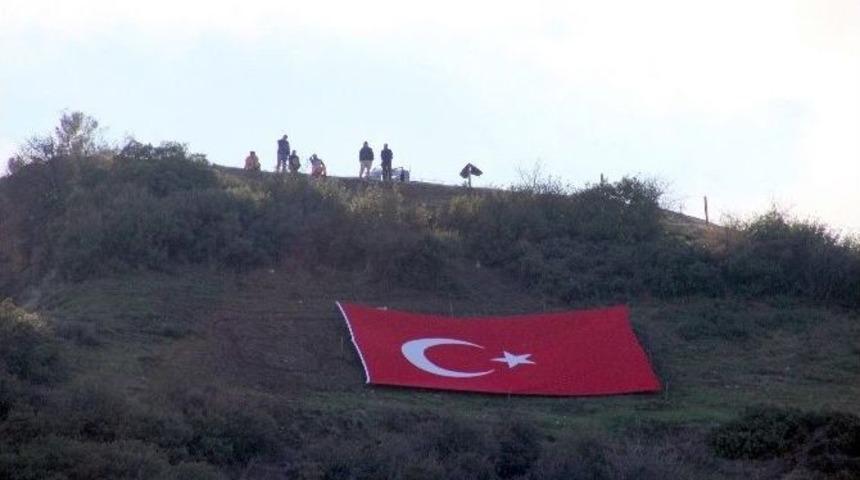 Dağdaki &ldquo;ogm&rdquo; Yazısını &ldquo;pkk&rdquo; İle Değiştirenler Yakalandı