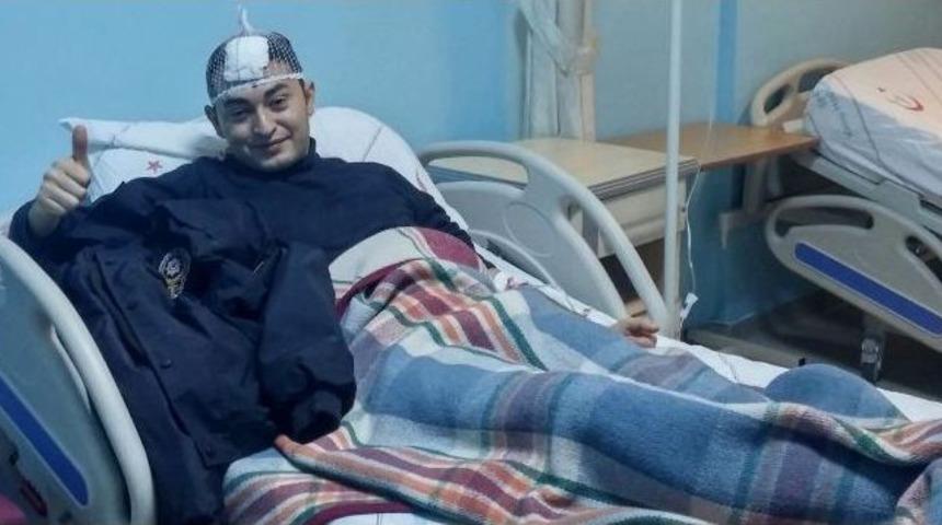 Şırnak&rsquo;ta Yaralanan Polis Babaevinde