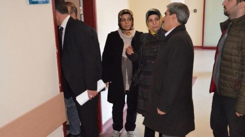 Yeni A&ccedil;ılacak Hastanede Denetim Yapıldı