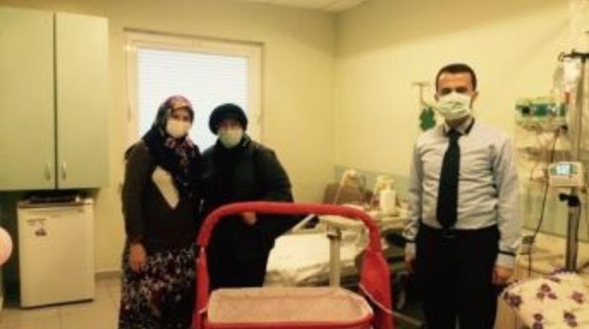 5 Aylık Bebek Beşiğine Kavuştu