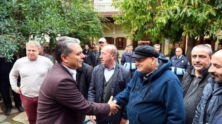 Uysal Kaleiçi’nde Halkla Buluştu