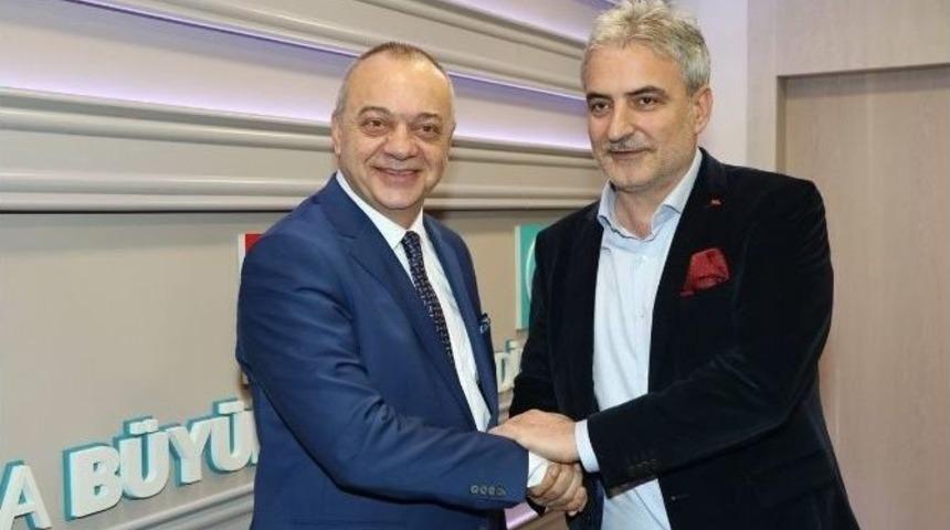 Başkan Erg&uuml;n Manisaspor&rsquo;u Konuk Etti