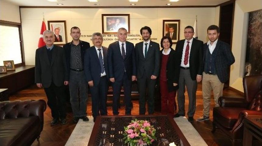 T&uuml;rk Ocakları&rsquo;ndan Başkan Zolan&rsquo;a Ziyaret