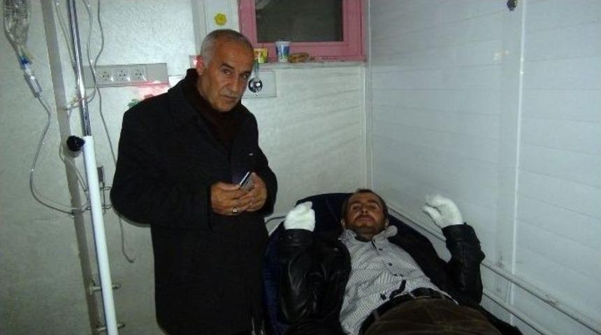 (&ouml;zel Haber) Babasını Kurtarmak İ&ccedil;in Ellerini Feda Etti