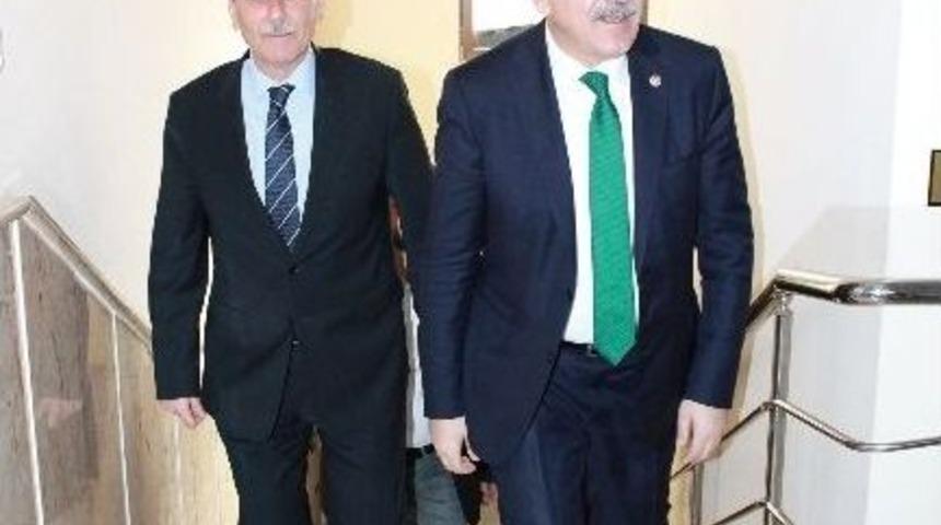 Ak Parti Milletvekili Aydın, Kurum Amirleriyle Buluştu