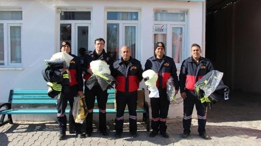 İtfaiye Erlerine Yeni Nesil Ekipmanlar