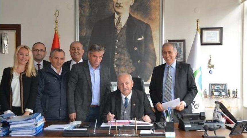 Bağcılığı Geliştirme Projesi İ&ccedil;in İşbirliği Protokol&uuml; İmzalandı