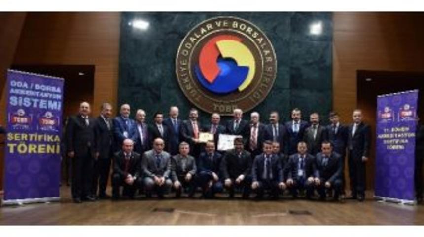 Bto&rsquo;da &ldquo;akreditasyon Sertifikası&rdquo; Sevinci