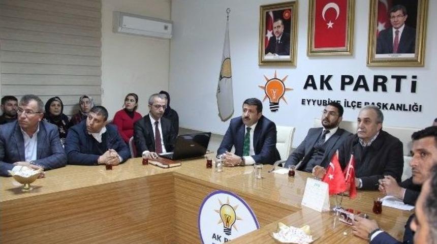 Ekinci, Mahalle Temsilcileriyle Bir Araya Geldi