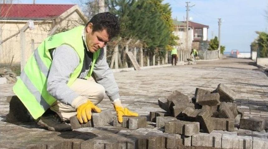 Altınordu&rsquo;da Parke Yol &Ccedil;alışması