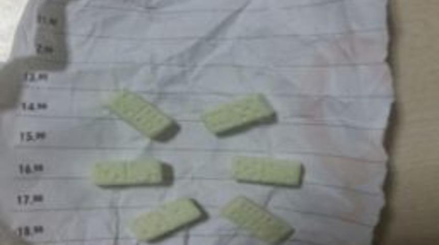 Afyonkarahisar&rsquo;da Polis Exstasy Hap Ele Ge&ccedil;irdi