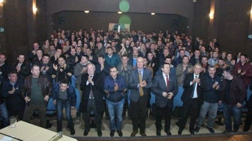 Başkan Aksu, Taşeron İş&ccedil;iler İle Bir Araya Geldi