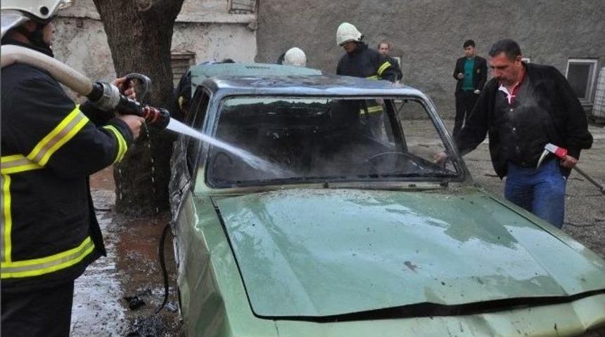 Park Halindeki Ara&ccedil; Yandı