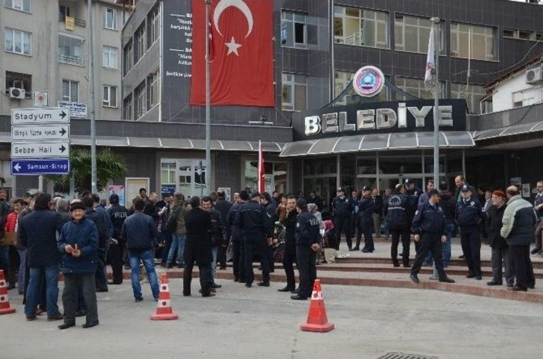 Bafra&rsquo;da Arazi Eylemi